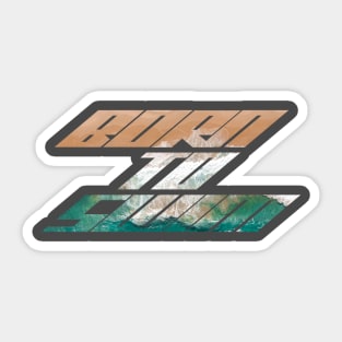 Born to Swim Sticker